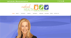 Desktop Screenshot of nakedhealth.com